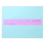 One Direction Lane   Notepads