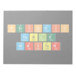 Periodic
 Table
 Writer  Notepads