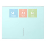 MATIN
 
   Notepads