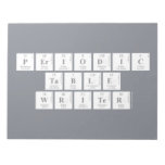 Periodic
 Table
 Writer  Notepads