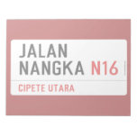 JALAN NANGKA  Notepads
