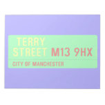  terry Street  Notepads