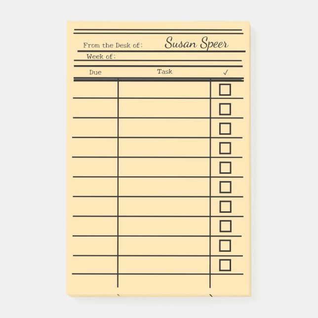 Notes (Front)