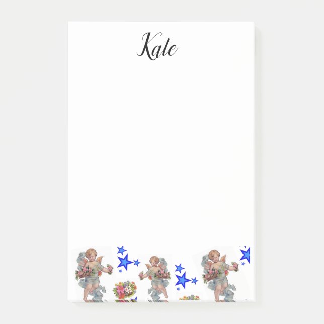 Notes Angels Blue Stars (Front)