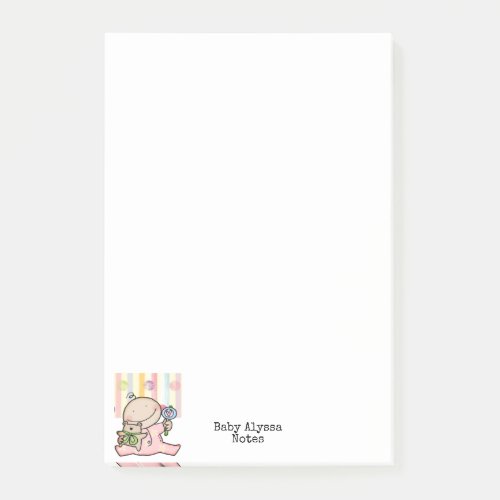 Notes Baby Girl Stripe