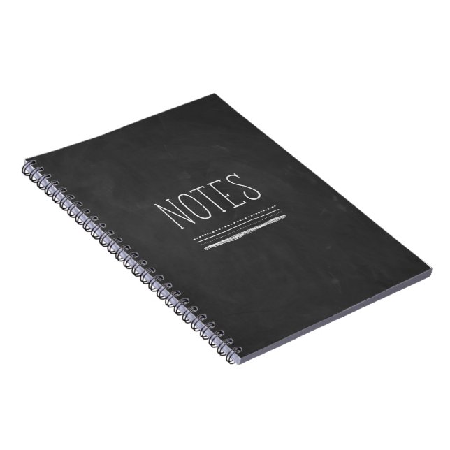 Notes Chalkboard Notebook (Right Side)