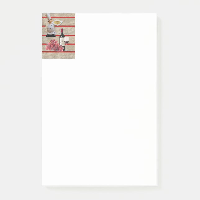 Notes Chef Red Wine Grapes (Front)