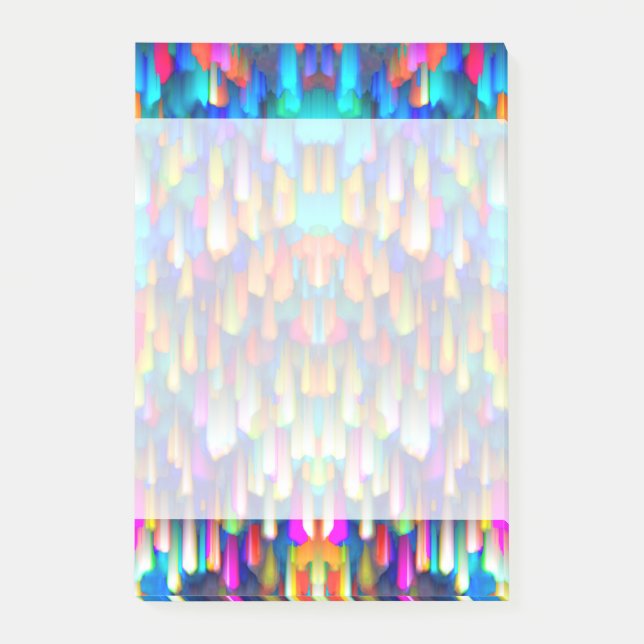 Notes Colorful digital art splashing (Front)