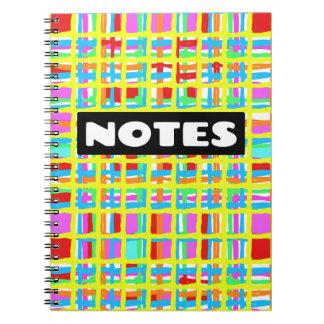 "NOTES" Colorful Notebook/Journal Notebook