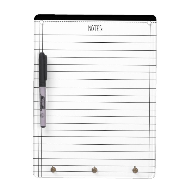 Notes Dry Erase Board (Front)