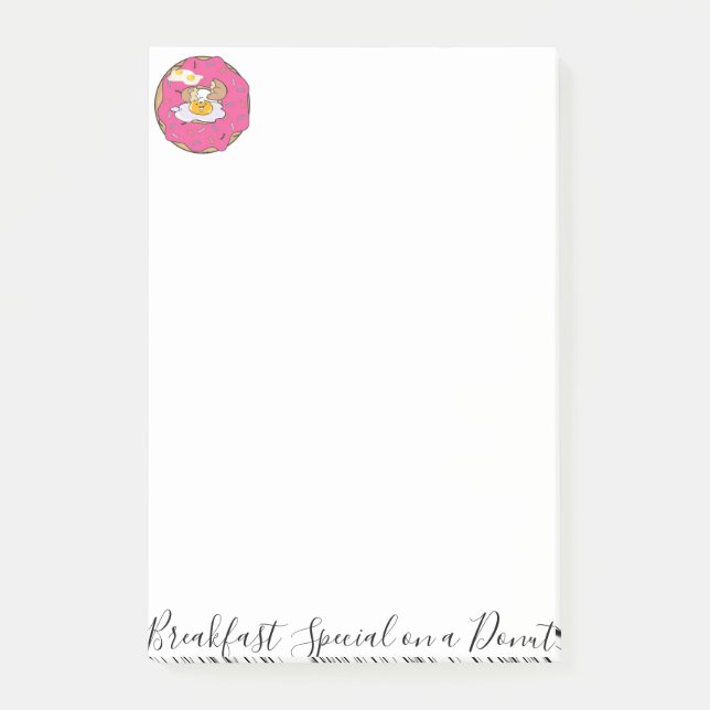 Notes Eggs Donut (Front)