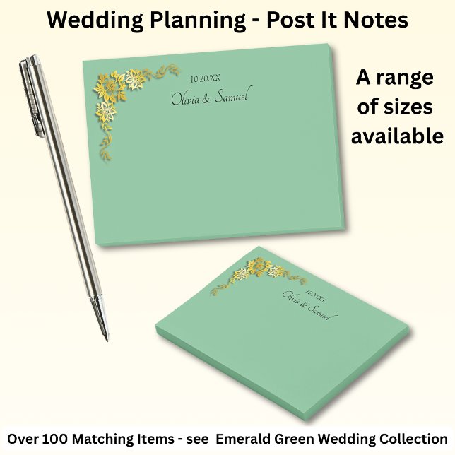 Notes Emerald Green & Gold (Creator Uploaded)