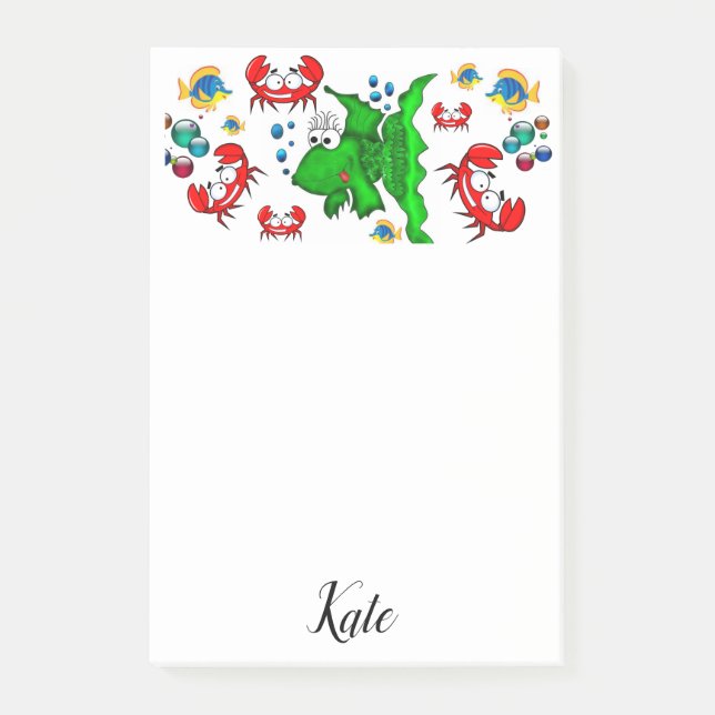 Notes Fish Crab (Front)