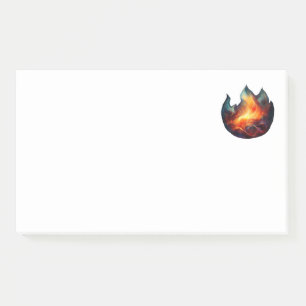 Notes - Flames Artwork