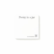 notes for Poetry in a Jar