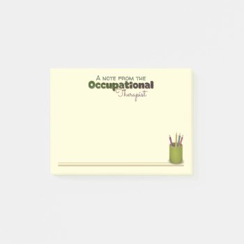 Notes For The Occupational Therapist by schoolpsychdesigns at Zazzle