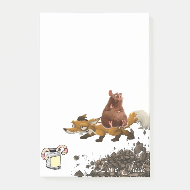 Notes Fox Mouse Worm (Front)