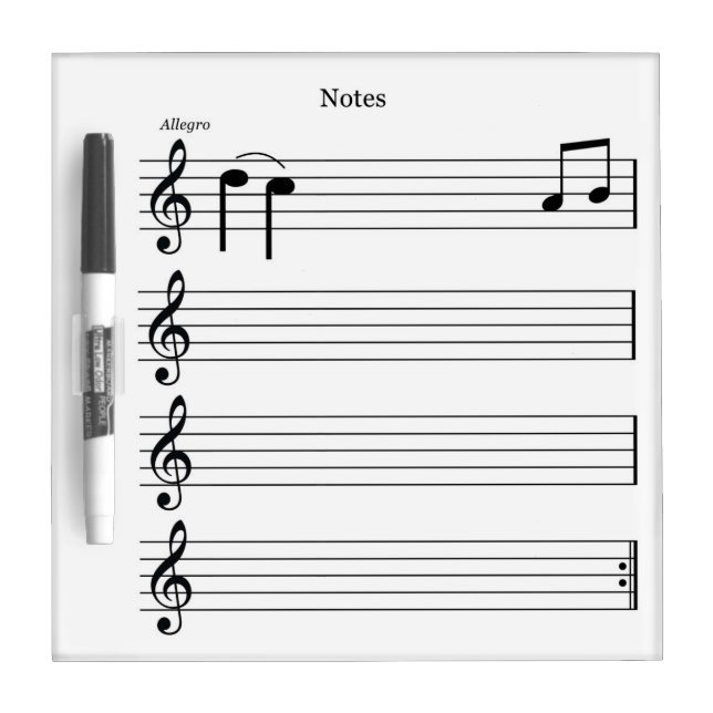 Notes fridge white board (Front)