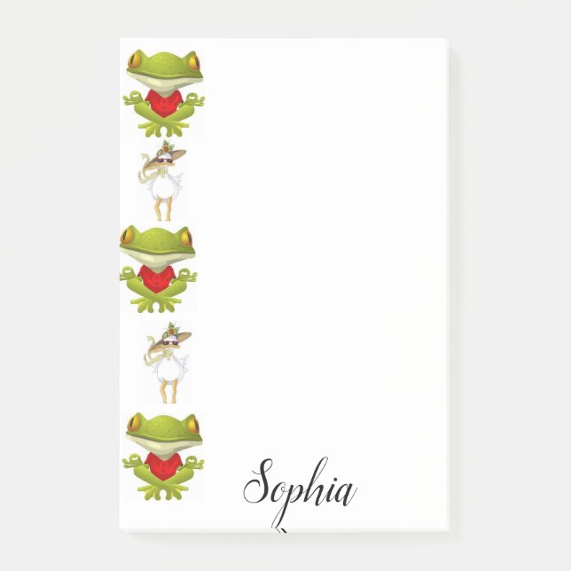 Notes Frogs Chicken Strawberry (Front)