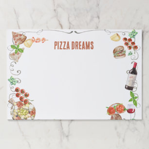 Notes from a Pizza Dream Paper Pad