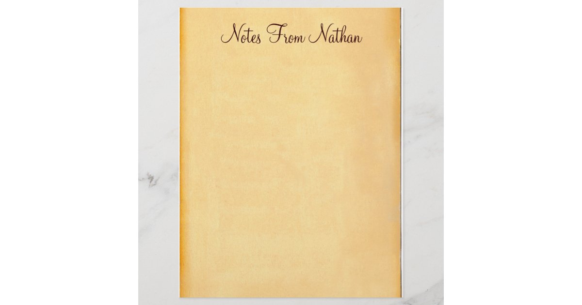 Elegant vintage stationery paper