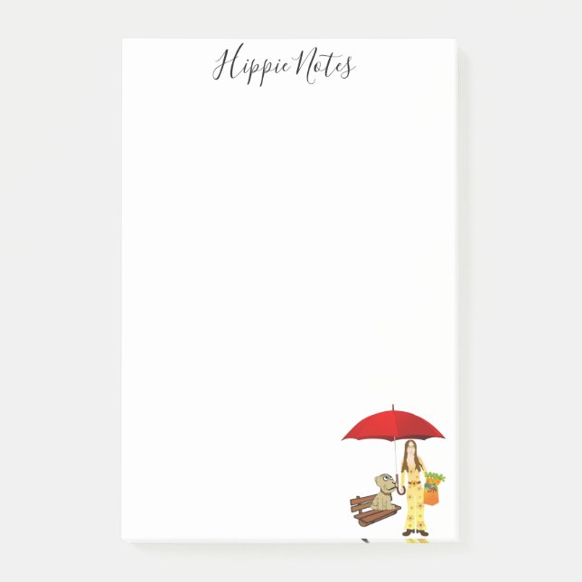 Notes Hippie Notes Dog (Front)