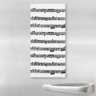 "notes" magnetic notepad