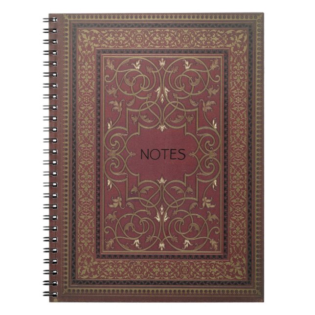 Notes Medieval Scroll  Notebook (Front)
