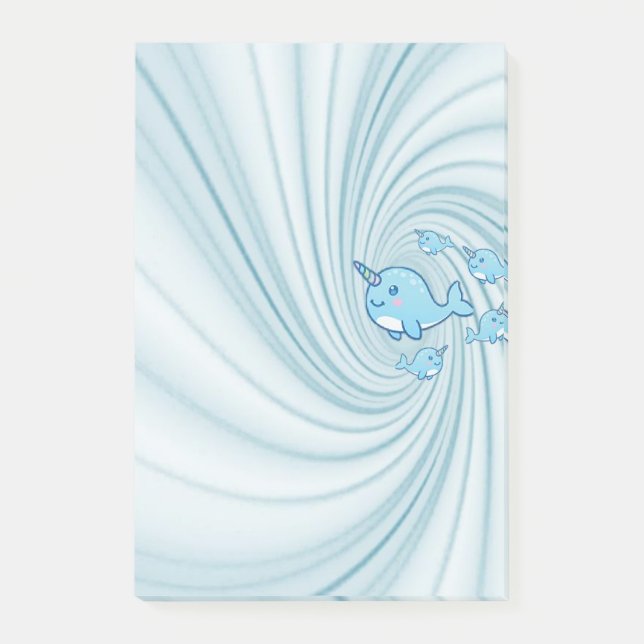 Notes Narwhal Blue (Front)