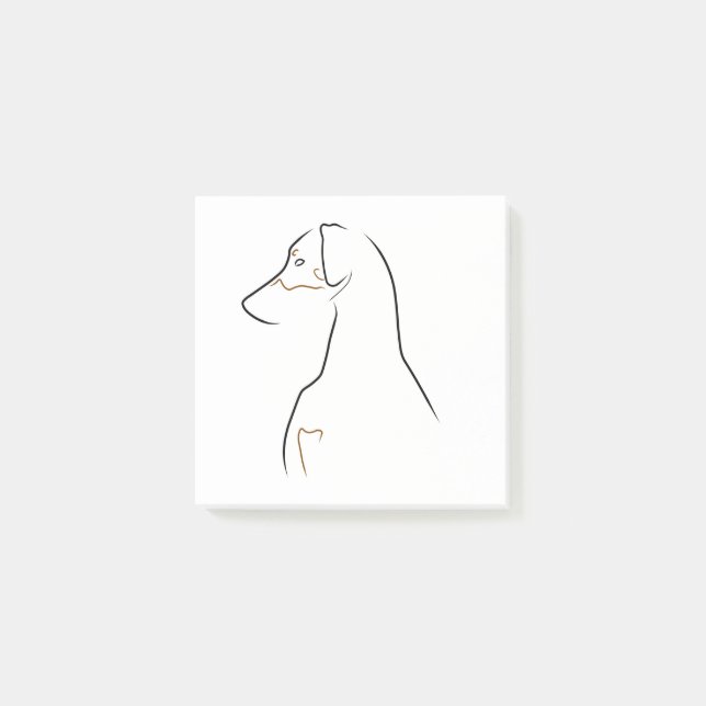 Notes - Natural Eared Line Art (Front)