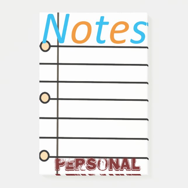 Notes Notes (Front)