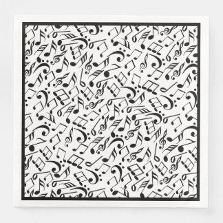 Notes Paper Dinner Napkins