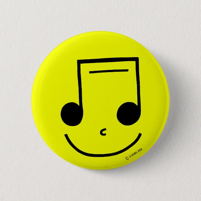 Notes Pinback Button (Front)