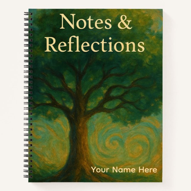 Notes & Reflections Notebook (Front)