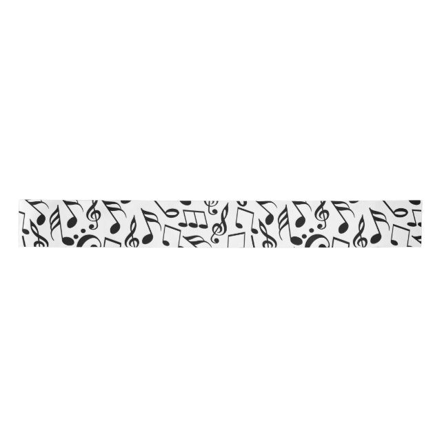 Notes Satin Ribbon (Front)