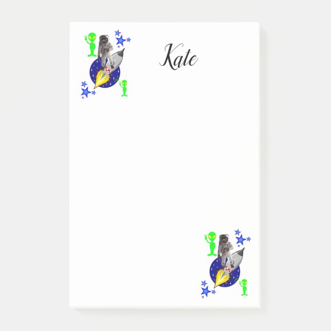 Notes Spaceship (Front)