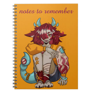 Notes to remember, anime, monster girl notebook