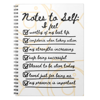 Notes to Self: Sacral Chakra Affirmations Journal
