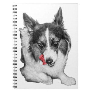 Notes with a Corgi Wink Notebook