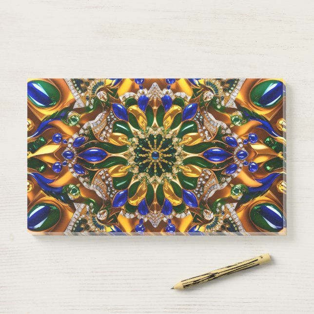 Notes with Brazil Colors (On Desk)