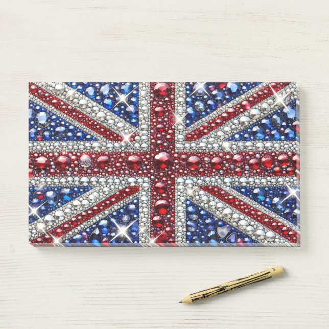 Notes with British Colors (On Desk)