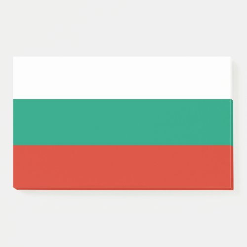 Notes with flag of Bulgaria