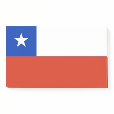Notes with flag of Chile Notes with flag of Chile