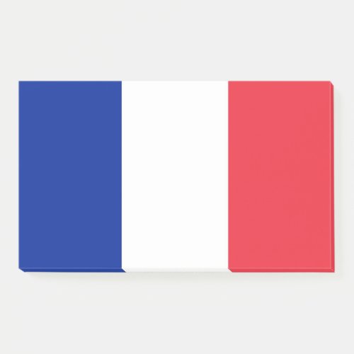 Notes with flag of France