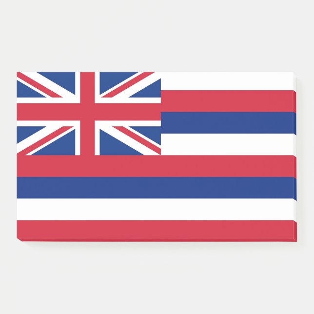 Notes with flag of Hawaii, USA (Front)
