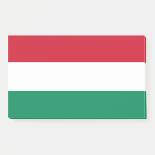 Notes with flag of Hungary