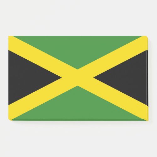 Notes with flag of Jamaica