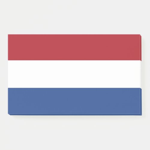Notes with flag of Netherlands