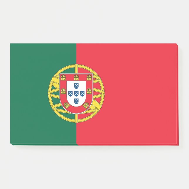 Notes with flag of Portugal (Front)