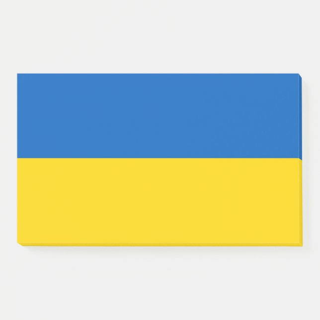 Notes with flag of Ukraine (Front)